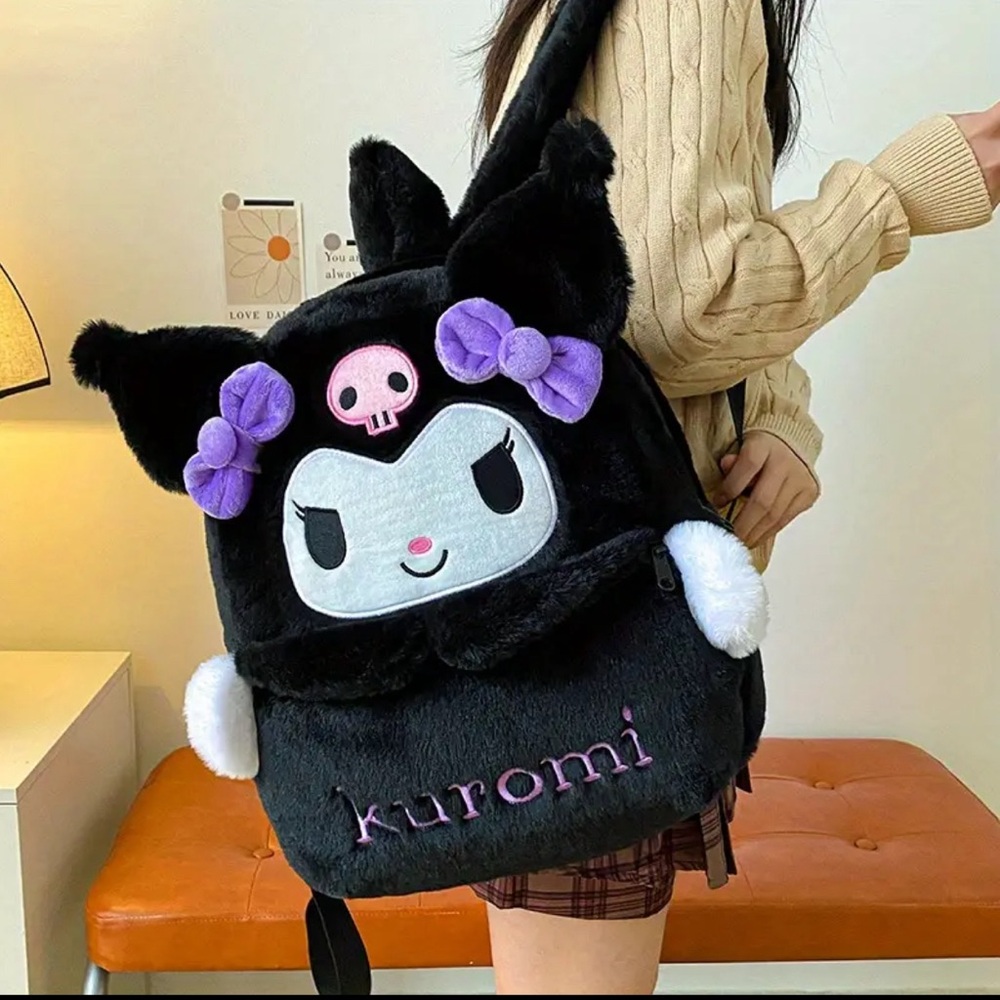 Cute Kuromi School Bag